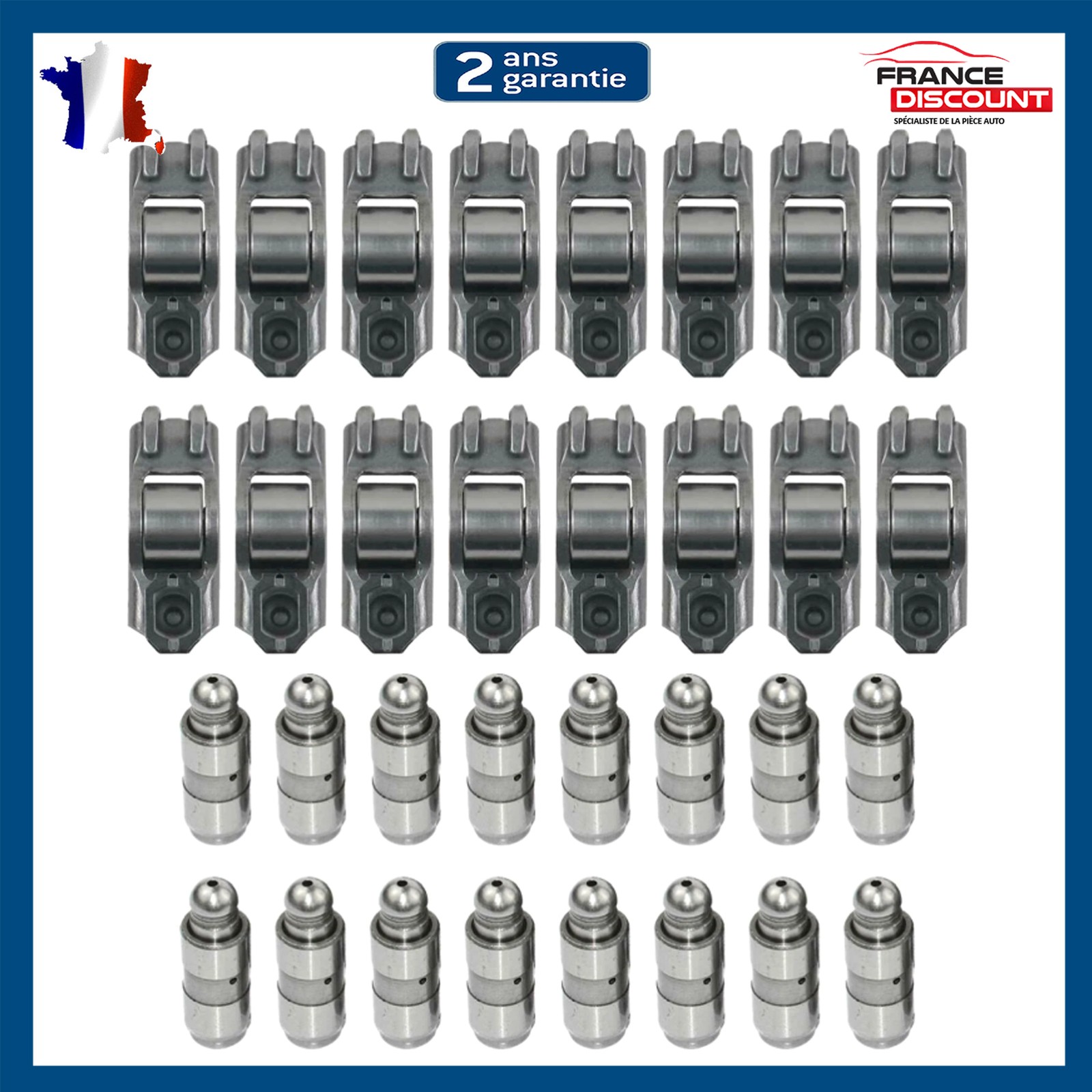 Kit 16 linguets culbuteurs anti claquement Leon 2.0 TDI
