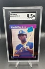 1989 Donruss - Rated Rookie Ken Griffey Jr #33 RC SGC 9.5 PSA 10 CROSSOVER?
