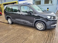 2020 BLACK  PEUGEOT RIFTER 1.5 BLUE HDI LONG - 7 SEATER, BLACK