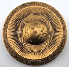 Vtg 1979 Chevron Standard Oil Company California Medallic Art Co Bronze Medal