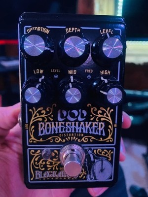 Digitech DOD BONESHAKER Guitar Distortion Pedal with 3-Band Parametric EQ