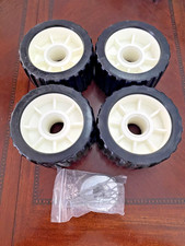 NEW 3" Width x 5" OD Boat Trailer Poly Ribbed Wobble Rollers
