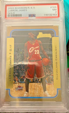 03-04 Bowman GOLD Rookie and Stars Basketball Complete set 1-157 Lebron RC  PSA