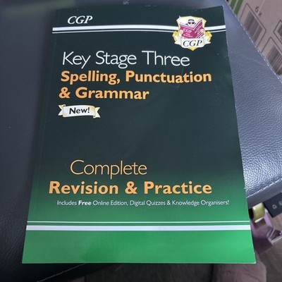 KS3 Spelling, Punctuation & Grammar Complete Revision & Practice (FREE Tracked D