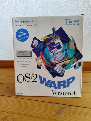 Rarität - IBM OS/2 Warp Version 4 deutsch
