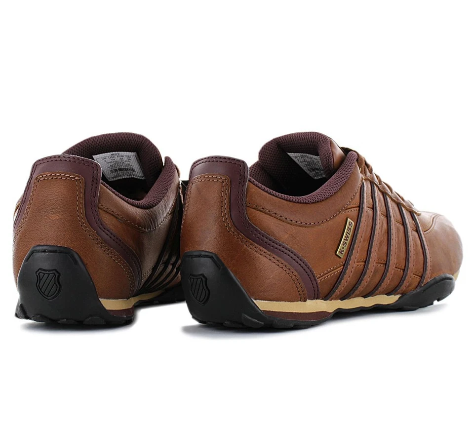 K-Swiss Arvee 1.5 Leather - Herren Sneaker Braun 02453-214 Freizeit Schuhe NEU - Bild 3 von 4