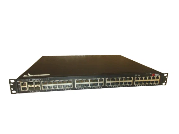 Conmutador de red administrado Brocade ICX6450-48P de 48 puertos Foto 2 de 4