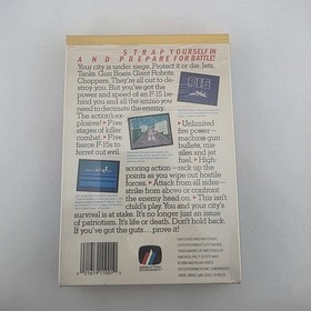 F-15 City War - Box Only - Nintendo NES - Shrink Wrapped - Authentic- Excellent 