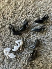 Silkstone Barbie 4 Assorted Pairs Shoe 1 White 3 Black FREE SHIPPING IN USA