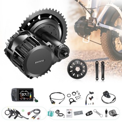 52V 1000W Bafang Mid Drive Motor Kit DIY Engine 68-73MM E-Bike Conversion Kits