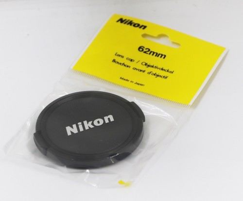 NIKON 62mm LENS CAP TAPPO OBIETTIVO ORIGINALE FOTO - MADE JAPAN - NEW NUOVO NEU - Foto 2 di 2