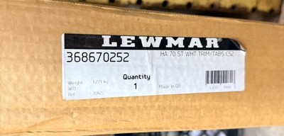 Lewmar 368670252 - HA 70 ST Trim Mounting Frame for Hatch 70 - White