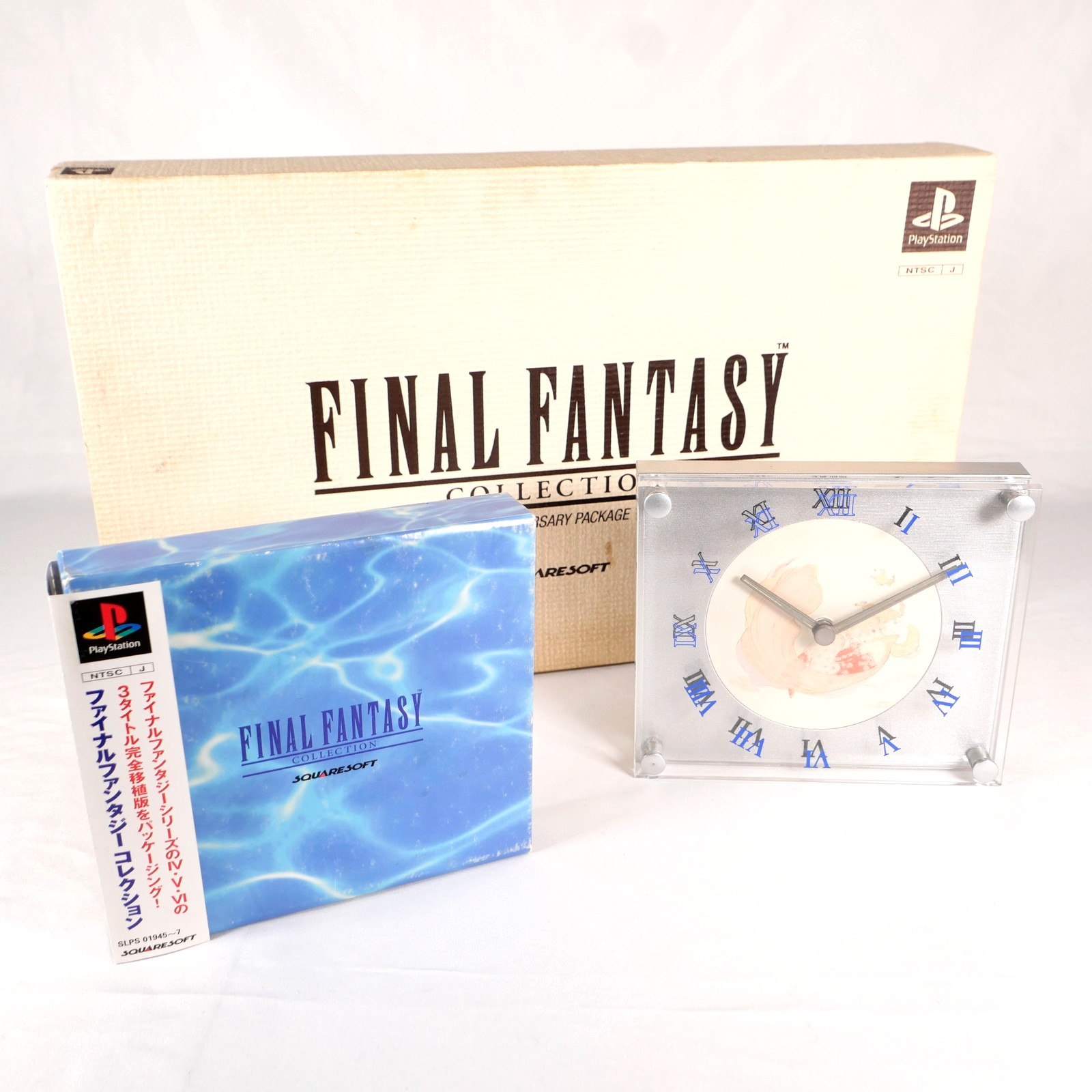 FINAL FANTASY COLLECTION IV V VI Sony Playstation 1 PS1 Anniversary Package Jap