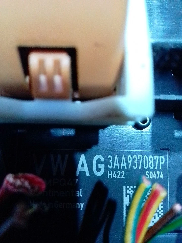 3AA937087P  BODY COMPUTER VW PASSAT ALLTRACK B7 365 CONTINENTAL BCMPQ47 5WK50514 - Immagine 2 di 3