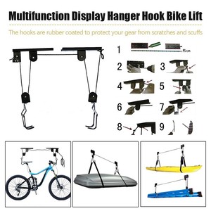 Kayak Ceiling Hoist Lift Pulley System Bike Lift Garage Storage