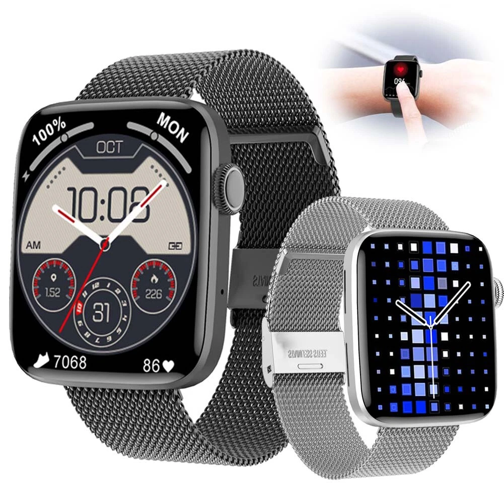 Smart Watch For Women Men Pedometer Heart Rate Fitness Tracker for iOS  Android