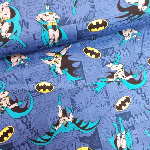 Telas de algodón con temática de Batman, diseños de cómics de DC con licencia por 50 cm - Imagen 10 de 13