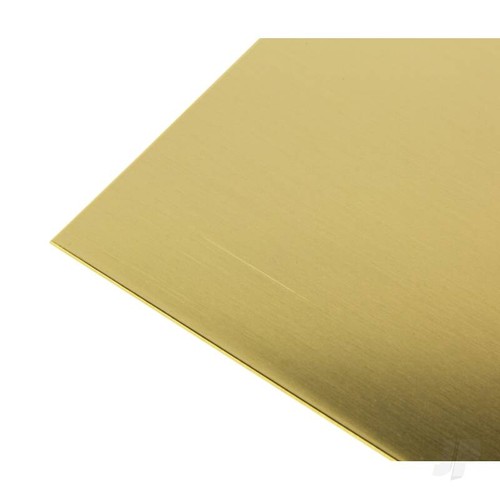 Tôle de tôle d'acier revêtue d'étain brillant K&S 16254 6" x 12" x 0,008" (1 pièce) - Photo 5 sur 5