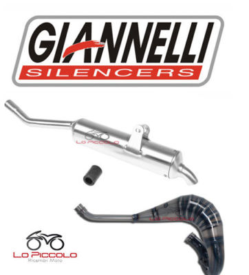 MARMITTA SCARICO COMPLETO IN ALLUMINIO GIANNELLI APRILIA RX 50