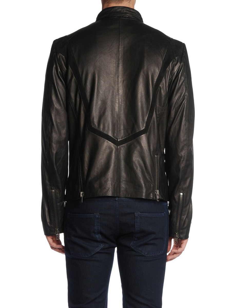 DISEL BLACK GOLD lamb lether jackets