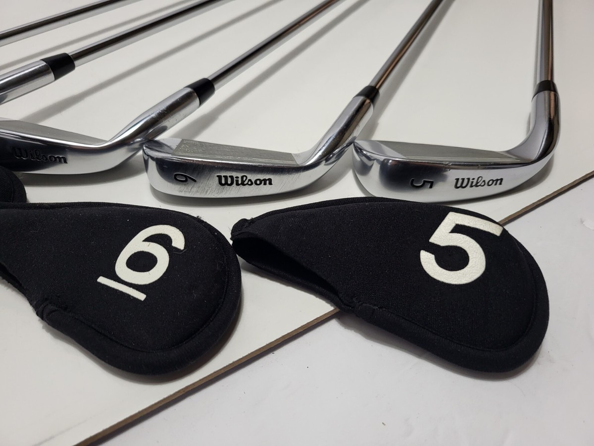 Wilson Optimax High Moi Iron set Pitching Wedge Thru 5,6,8,PW,SW 