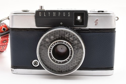 [CLA'd MINT] OLYMPUS PEN EES Point & Shoot 35mm Film Camera (R-Flag OK) Navy - Picture 21 of 24