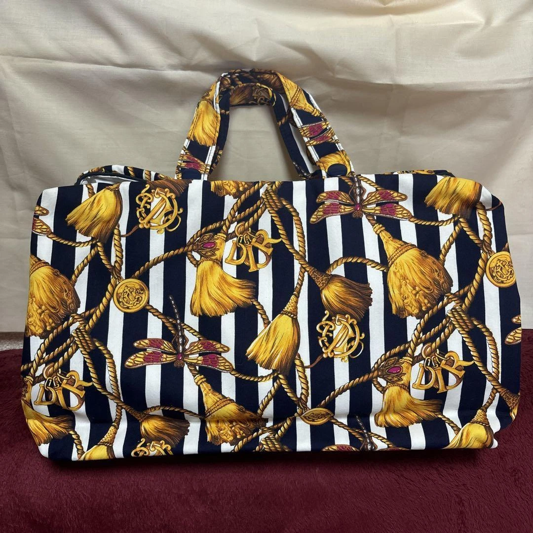 Rare sac de voyage DIOR Christian Dior libellule   accessoire mode femme vintage