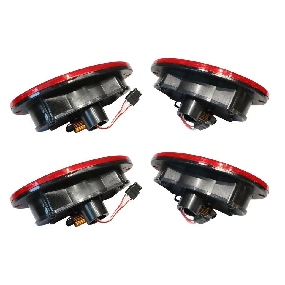 For 1997-2004 Chevrolet C5 Corvette Set of 4 Rear LED Tail Lights Brake Lamp Foto 4 de 4