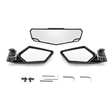 WEISEN UTV Rear Side & Center Mirrors For Polaris RZR PRO XP/XP 4 2020-2025