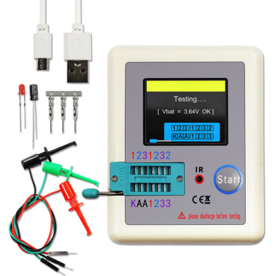 Diode Triode Capacitance Meter LCR ESR NPN MOSFET LCR-TC1 Transistor Tester