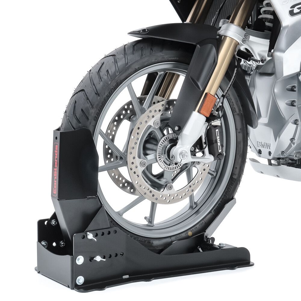 Set Motorradwippe Constands Easy Vario Fix + Auffahrrampe Alu-I