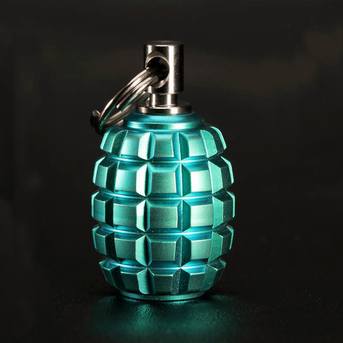 TC4 Titanium Alloy Knife Lanyard Bead Paracord Keychain Pendant EDC Charm Gift - Picture 2 of 4
