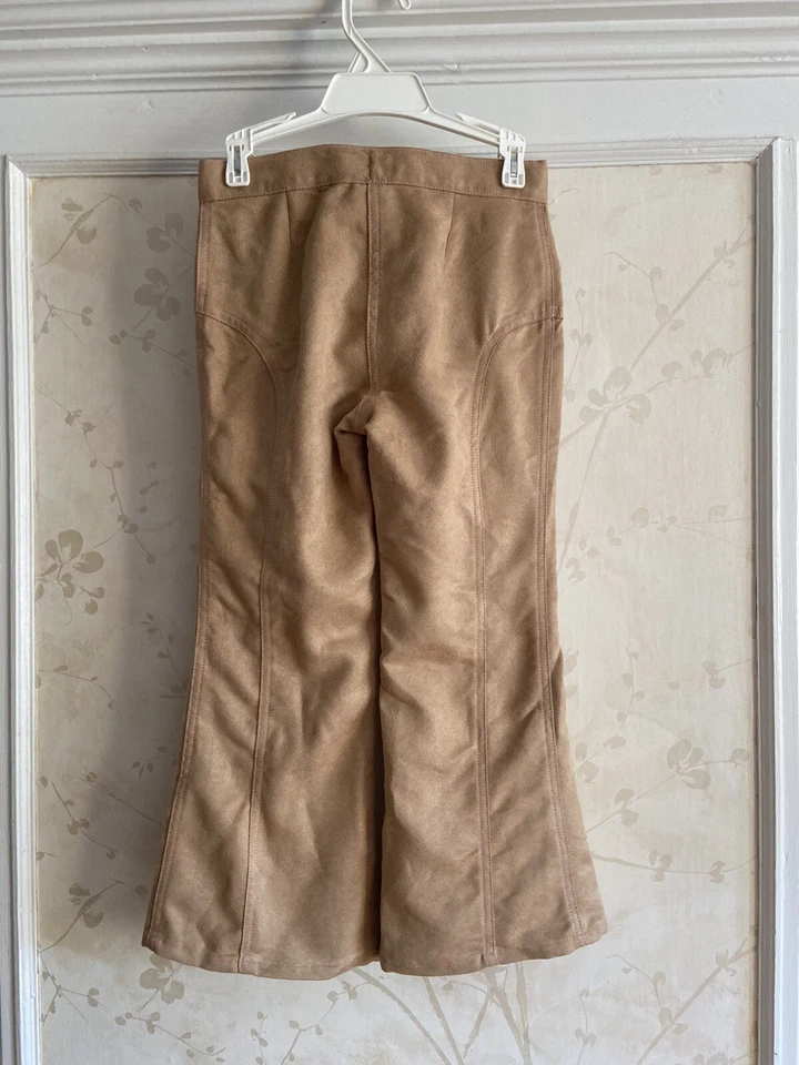 NUEVO CON ETIQUETAS $39.5 Pantalones Gymboree Park City Luxe Niñas Imitación Gamuza 6 Tostados Foto 3 de 3