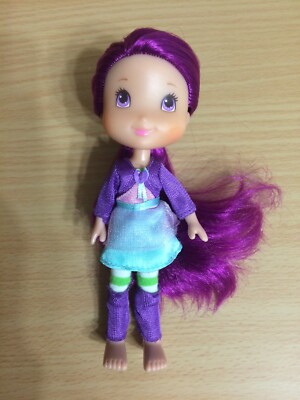 Strawberry Shortcake Plum Pudding Scented 6'' Doll From Berry Best Collection