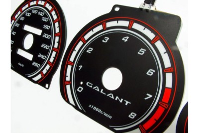 Mitsubishi Galant (1996 - 2003) Glow Gauge Plasma Dials Speedometer Disc Glow Shift 