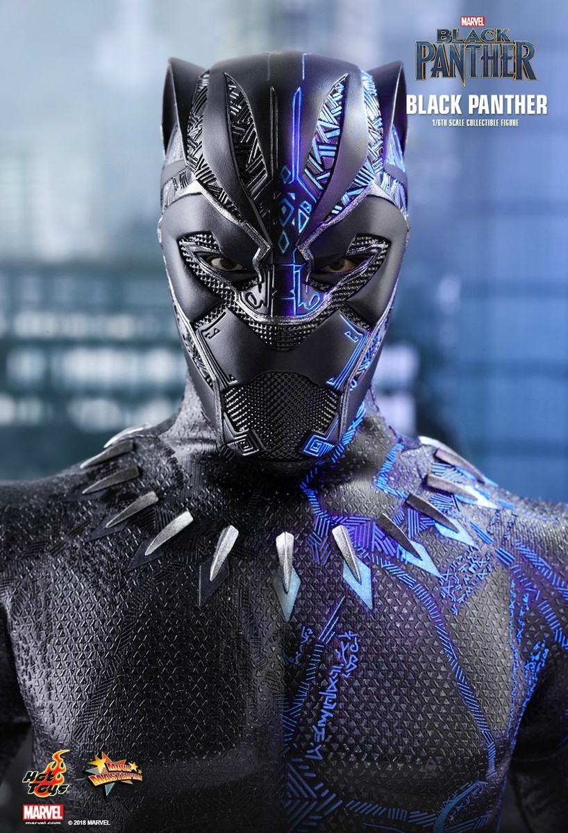 Figurine Hot Toys Black Panther MMS 470 - 1/6 - Occasion Emballage Ouvert
