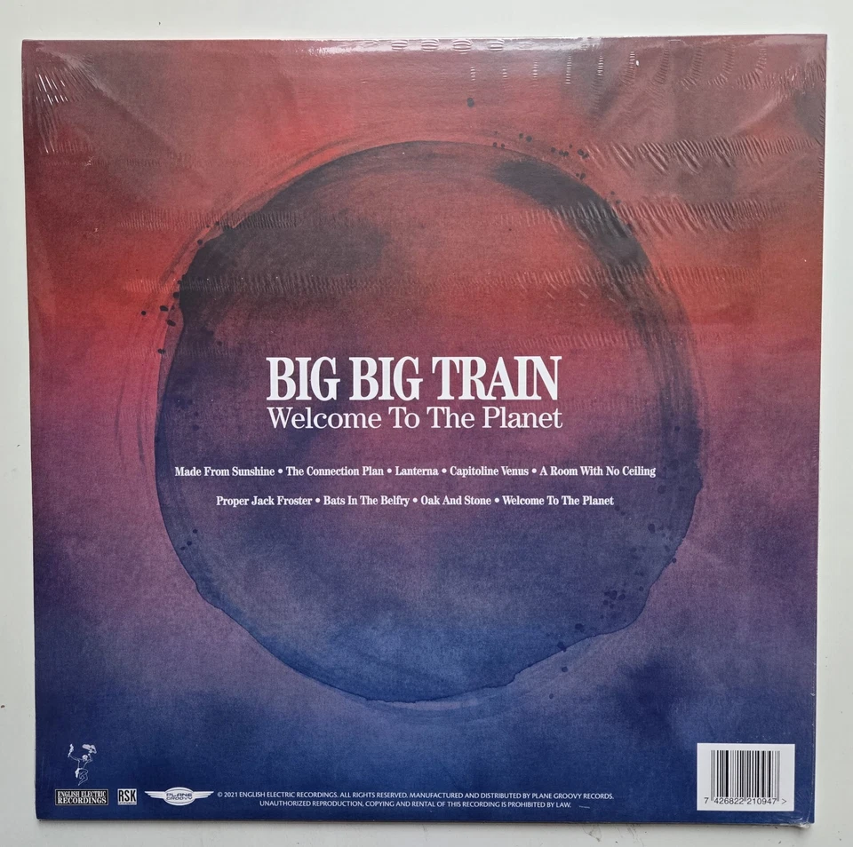 Big Big Train - Welcome To The Planet - VINYL LP 2021 NEW & SEALED Prog Rock - Image 2 of 2
