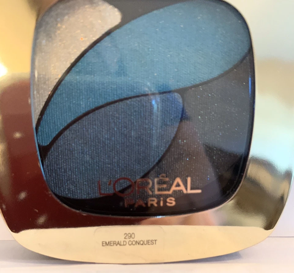 L'Oreal Paris Colour Riche Eye Shadow Emerald Conquest 290 - New Sealed Glitter - Image 4 of 4