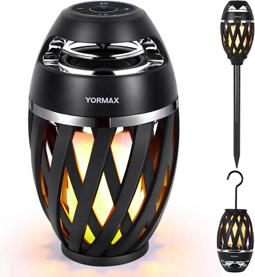 Led Flame Table lamp, Torch Atmosphere Bluetooth Speakers & Outdoor ...