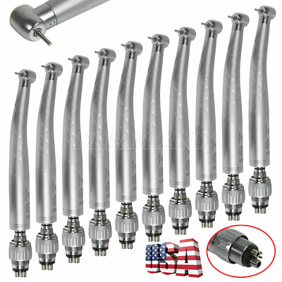 US Dental High Speed Handpiece Standard +Quick Coupler 4Hole /Rotor GB4