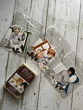 NEW The Promised Neverland Playing cards and Stickers Set free shipping