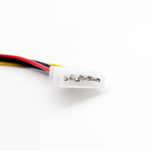 1pcs 4pin Molex macho a macho enchufe IDE IP4 adaptador de extensión cable de alimentación 30cm / 1ft - Imagen 3 de 7