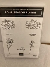 Stampin Up Four Season Floral Stamp Set