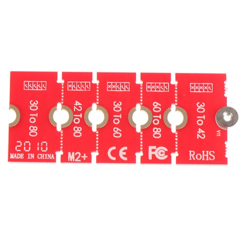 M2+ M2PLUS NGFF NVME M.2 Extended Bracket Transfer 2230 2242 2260 2280 Adapt L.M - Afbeelding 9 van 12