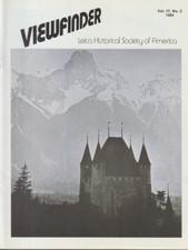 Viewfinder - Qtr Journal of the Leica Historical Society of America 1984 KL4222