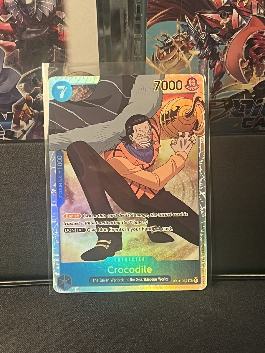ONE PIECE 1～ 67 One Piece 1x Crocodile OP01-067 SR English NM/M!!! | eBay