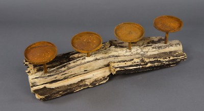 4er Kerzenhalter / Kerzenständer Holz 44cm LU Adventskerzenhalter Adventskranz