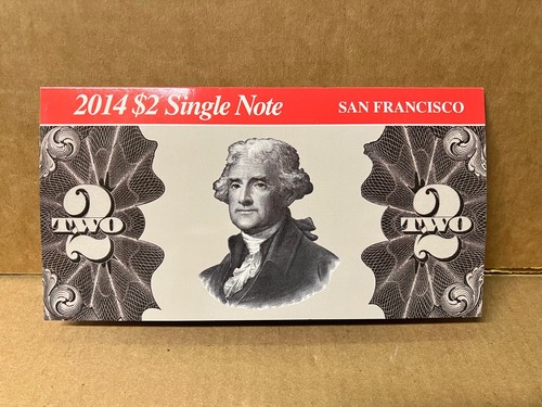 2014 billete sencillo de 2 USD de Nueva York + 2 billetes de banco de San Francisco - Imagen 4 de 13