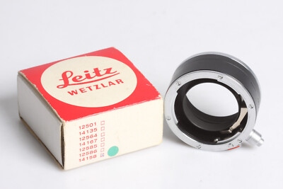 Leica Leitz Adapter 14158 - 1 -2 Zwischenring für Summicron-R 2/50mm zur Leica R