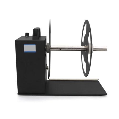 Máquina herramienta rebobinadora bidireccional de etiquetas de código de barras automática 120 mm - Imagen 3 de 9